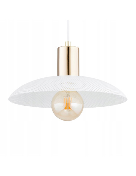 Lampa wisząca SPIRIT 3 WHITE z siateczkowym kloszem – elegancja w nowoczesnym stylu do każdego wnętrza