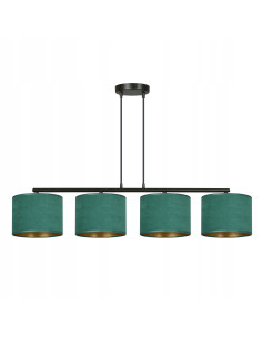 Lampa HILDE 4 BL w kolorze zielonym – elegancki dodatek do kącika czytelniczego oraz stylowych wnętrz.