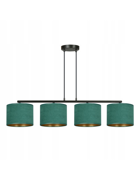 Lampa HILDE 4 BL w kolorze zielonym – elegancki dodatek do kącika czytelniczego oraz stylowych wnętrz.