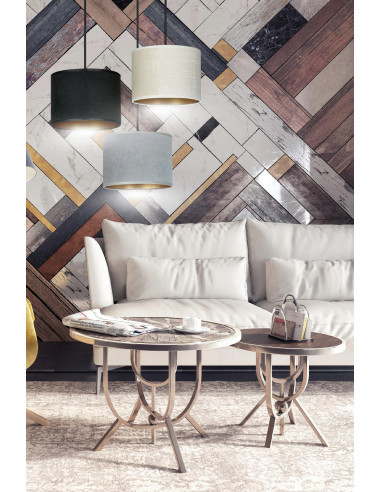 Lampa wisząca HILDE 3 BL PREMIUM z regulacją wysokości, elegancka, nowoczesna, idealna do każdego wnętrza.