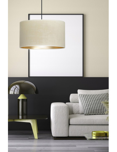 Lampa podłogowa HILDE E27 - elegancka, regulowana wysokość, idealna do biura i nowoczesnych wnętrz.