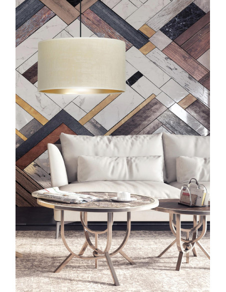 Lampa podłogowa HILDE E27 - elegancka, regulowana wysokość, idealna do biura i nowoczesnych wnętrz.