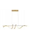 Lampa wisząca LED Serpent 339701-09, złota, 120 cm, nowoczesny design do jadalni i salonu