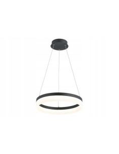 Lampa LED RING Cornelia 24W 4000K - eleganckie oświetlenie antracytowe do salonu i biura