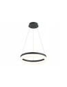 Lampa LED RING Cornelia 24W 4000K - eleganckie oświetlenie antracytowe do salonu i biura