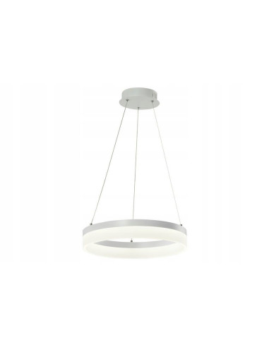 Lampa sufitowa LED Cornelia RING 24W 4000K - nowoczesna, okrągła, biała do salonu i biura