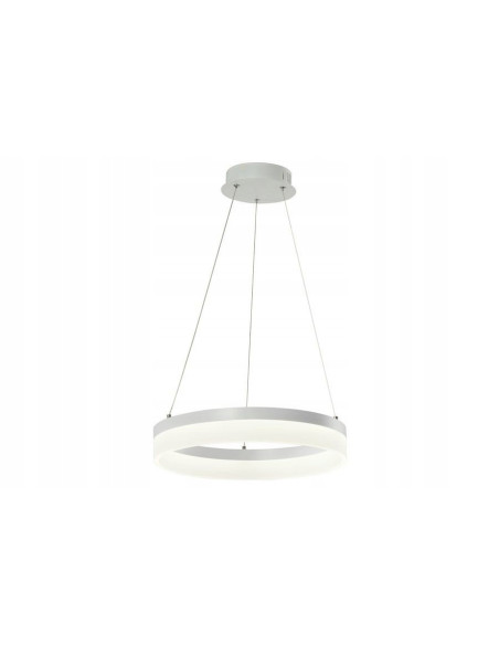 Lampa sufitowa LED Cornelia RING 24W 4000K - nowoczesna, okrągła, biała do salonu i biura