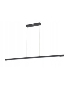 Lampa wisząca LED Branson w kolorze czarnym – stylowe oświetlenie do jadalni i kuchni, energooszczędna elegancja.