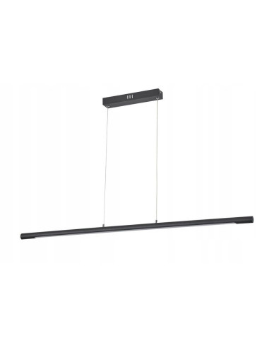 Lampa wisząca LED Branson w kolorze czarnym – stylowe oświetlenie do jadalni i kuchni, energooszczędna elegancja.