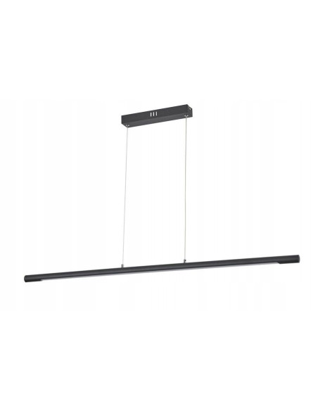 Lampa wisząca LED Branson w kolorze czarnym – stylowe oświetlenie do jadalni i kuchni, energooszczędna elegancja.