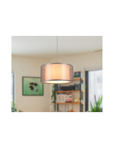 Lampa podłogowa Martina z eleganckim abażurem satynowym – biała lampa do stylowych wnętrz, salonu i sypialni 2