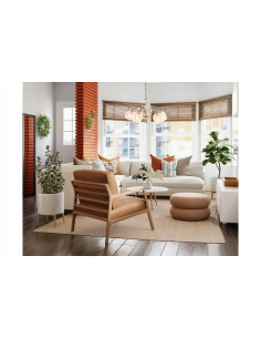 Lampa wisząca Gabi z kryształowymi kloszami, złoty design, 5xE14, idealna do jadalni i salonu, elegancka dekoracja wnętrza 2