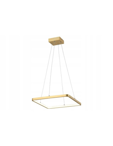 Lampa wisząca LED Anaya 40cm, złota, nowoczesna, 24W – eleganckie oświetlenie do biura i domu