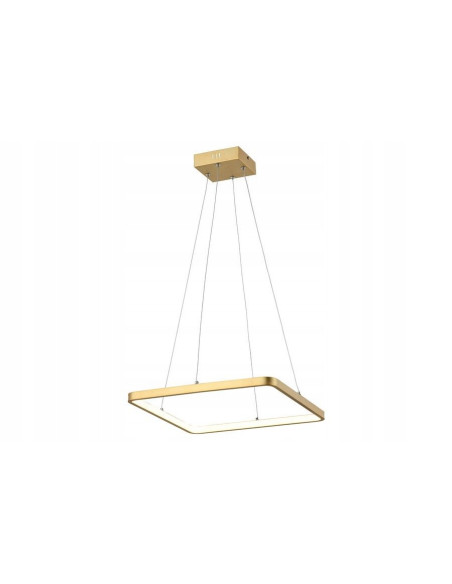 Lampa wisząca LED Anaya 40cm, złota, nowoczesna, 24W – eleganckie oświetlenie do biura i domu