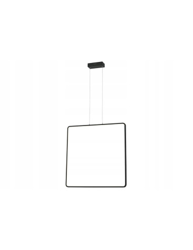 Lampa Wisząca Anaya LED 120 cm - Nowoczesny Czarny Design do Biura i Domu, Energooszczędna, Kwadratowa