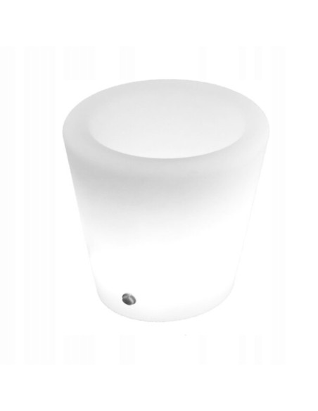 Nowoczesna Donica Ogrodowa LED RGB FLOWER POT S – Stylowa z Oświetleniem do Tarasu i Balkonu