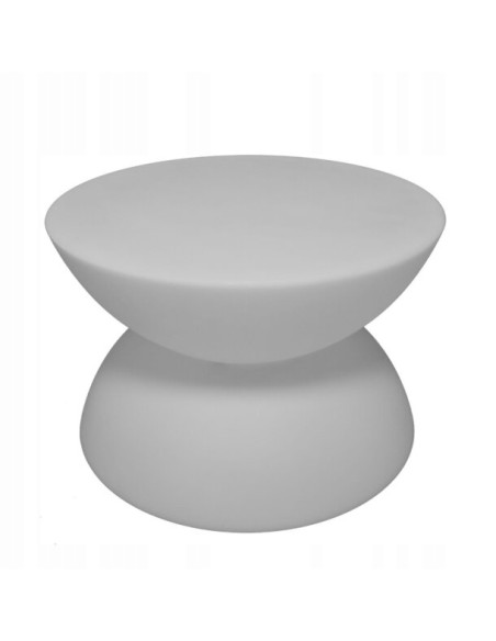 Nowoczesny stolik ogrodowy PARTY LED RGB z oświetleniem - idealny do tarasu i ogrodu na letnie wieczory.