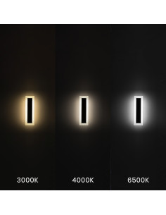 Kinkiet ogrodowy Milagro WOW 30 cm LED z regulacją barwy IP54 – eleganckie oświetlenie zewnętrzne 2