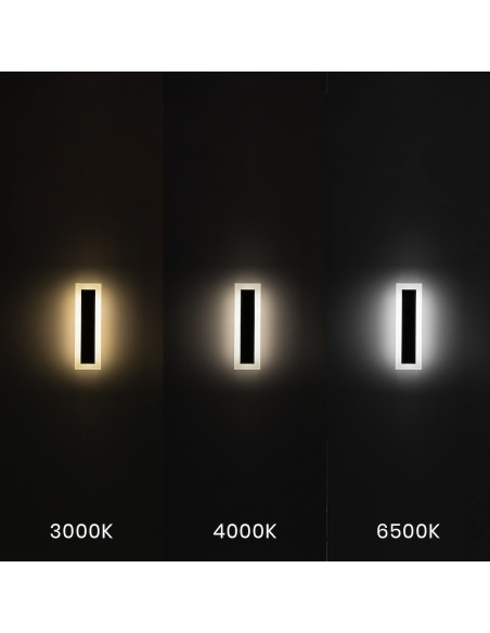 Kinkiet ogrodowy Milagro WOW 30 cm LED z regulacją barwy IP54 – eleganckie oświetlenie zewnętrzne