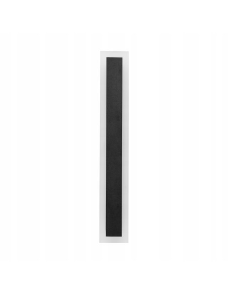 Kinkiet LED Milagro WOW 60cm z regulacją barwy światła IP54 - elegancki metalowy design do ogrodu i elewacji