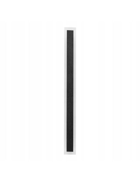 Lampa LED Milagro WOW 100 cm z regulacją koloru światła IP54, metalowa, czarna lampa zewnętrzna na ścianę