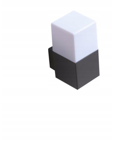 Kinkiet zewnętrzny AZzardo SORANO WALL czarny, nowoczesny, IP54, E27, 40W, metalowy, idealny na taras i balkon