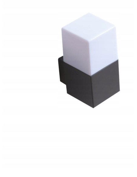 Kinkiet zewnętrzny AZzardo SORANO WALL czarny, nowoczesny, IP54, E27, 40W, metalowy, idealny na taras i balkon