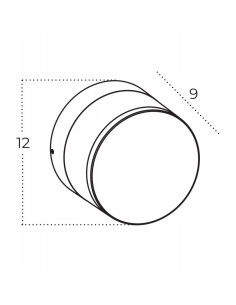 Lampa Elewacyjna LED SILL WALL - Nowoczesny Design, Wysoka Efektywność Energetyczna, IP54, AZZARDO, Ciepłe Światło 3000K 2