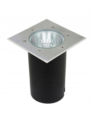 Lampa najazdowa Su-ma PABLA M4030 - eleganckie oświetlenie do ogrodu, wodoodporna, stal nierdzewna i szkło hartowane.