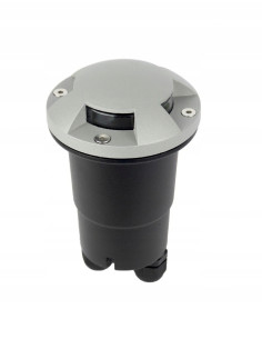 Lampa ogrodowa Su-ma PABLA 2725E czarna do montażu w utwardzonych powierzchniach, oświetlenie w czterech kierunkach