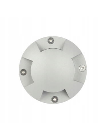 Lampa ogrodowa Su-ma PABLA 2725E czarna do montażu w utwardzonych powierzchniach, oświetlenie w czterech kierunkach