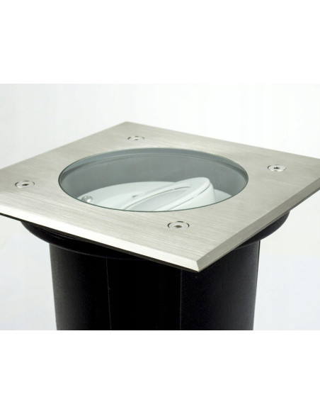 Lampa zewnętrzna Su-ma MIX 6725 D IP67 z kwadratową obudową do elewacji i oświetlenia ogrodu 50W