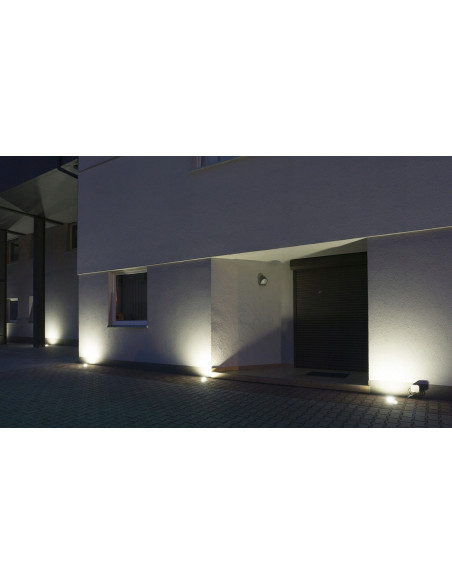 Lampa zewnętrzna Su-ma MIX 6725 D IP67 z kwadratową obudową do elewacji i oświetlenia ogrodu 50W