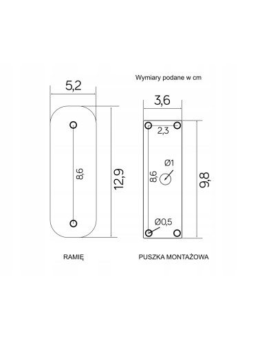 Kinkiet Ścienny Su-ma Inox SS802-A, Nowoczesna Lampka w Srebrnym Wykończeniu, Idealna do Wnętrz Mieszkalnych i Komercyjnych
