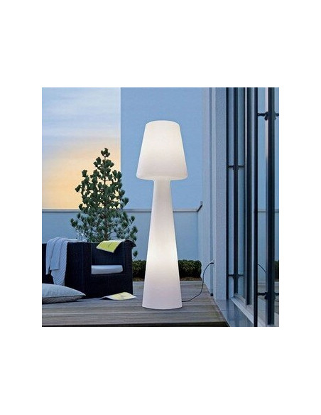 Lampa ogrodowa RGB GARDENA M - energooszczędna lampa stojąca z pilotem, idealna na imprezy i romantyczne wieczory.