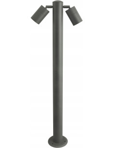 Słupek ogrodowy ROLF 2 z regulowanymi reflektorami, 35W, IP44 - nowoczesne oświetlenie zewnętrzne marki AZzardo