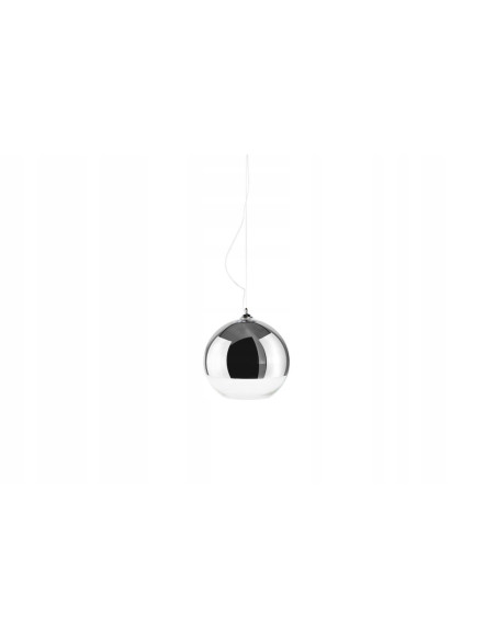 Lampa wisząca AZZARDO Silver Ball w chromowanym wykończeniu, nowoczesny design do salonu i sypialni