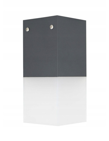 Lampa ogrodowa CUBE CB-MAX S DG - nowoczesne oświetlenie przydomowe w kolorze szarym, elegancki design i wysoka jakość.