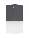 Lampa ogrodowa CUBE CB-MAX S DG - nowoczesne oświetlenie przydomowe w kolorze szarym, elegancki design i wysoka jakość.