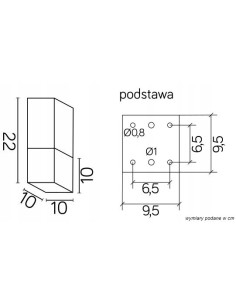 Lampa ogrodowa CUBE CB-MAX S DG - nowoczesne oświetlenie przydomowe w kolorze szarym, elegancki design i wysoka jakość. 2