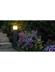 Lampa sufitowa CUBE CB-MAX S BL – nowoczesne oświetlenie do ogrodu i tarasu, czarna, IP44, E27, design minimalistyczny 2