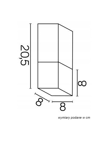 Lampa sufitowa CUBE E27 – Srebrne, nowoczesne oświetlenie do balkonu i ogrodu, minimalistyczny design IP44