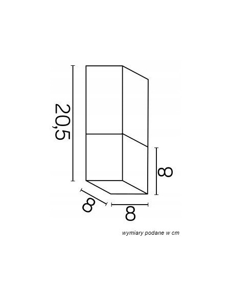 Lampa sufitowa CUBE E27 – Srebrne, nowoczesne oświetlenie do balkonu i ogrodu, minimalistyczny design IP44