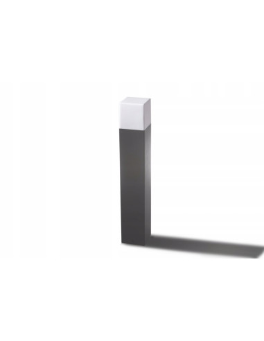 Lampa ogrodowa SORANO 500 - Czarna lampa słupkowa IP54 do tarasu i ogrodu, elegancka i funkcjonalna