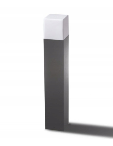 Lampa ogrodowa SORANO 500 - Czarna lampa słupkowa IP54 do tarasu i ogrodu, elegancka i funkcjonalna