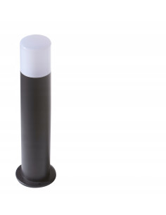 Lampa ogrodowa NILS 80 cm E27 czarna, nowoczesny słupek oświetleniowy do przestrzeni publicznych i ogrodów 2