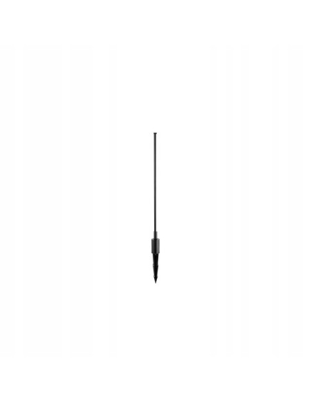 Nowoczesna lampka ogrodowa LED FREDO 58, aluminiowa, czarna, 6W, IP54, 994 lumeny, zintegrowane źródło światła