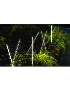 Nowoczesna lampka ogrodowa LED FREDO 58, aluminiowa, czarna, 6W, IP54, 994 lumeny, zintegrowane źródło światła 2