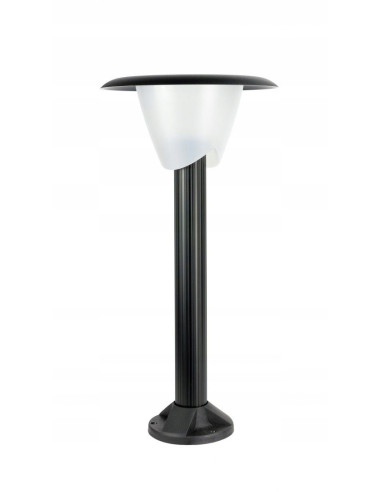 Nowoczesna lampa ogrodowa Su-ma BIANCA 1083-66, czarna, 66 cm, IP65, wymienne źródło światła, elegancki design