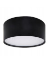 Plafon LED Kendal IP54 - Wodoodporne oświetlenie do tarasu i łazienki w eleganckim czarnym aluminium